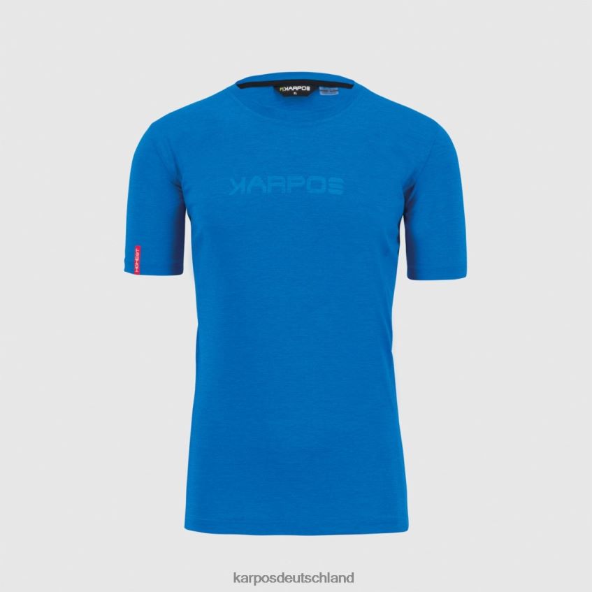T-Shirt| de Karpos Männer K-Performance-T-Shirt Indigo b. ZV820Z349