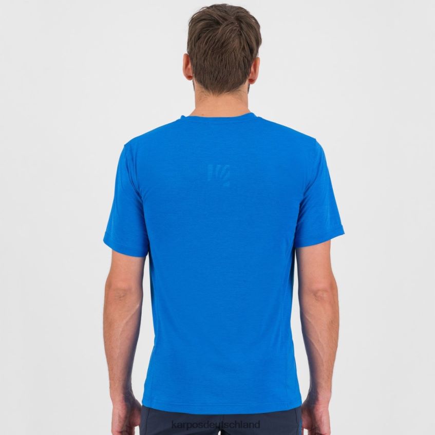 T-Shirt| de Karpos Männer K-Performance-T-Shirt Indigo b. ZV820Z349
