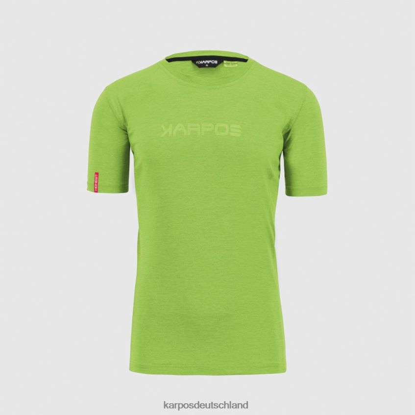 T-Shirt| de Karpos Männer K-Performance-T-Shirt Jasmingrün ZV820Z348