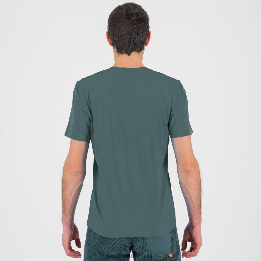 T-Shirt| de Karpos Männer Krokus-T-Shirt Nordatlantik/Wald ZV820Z399