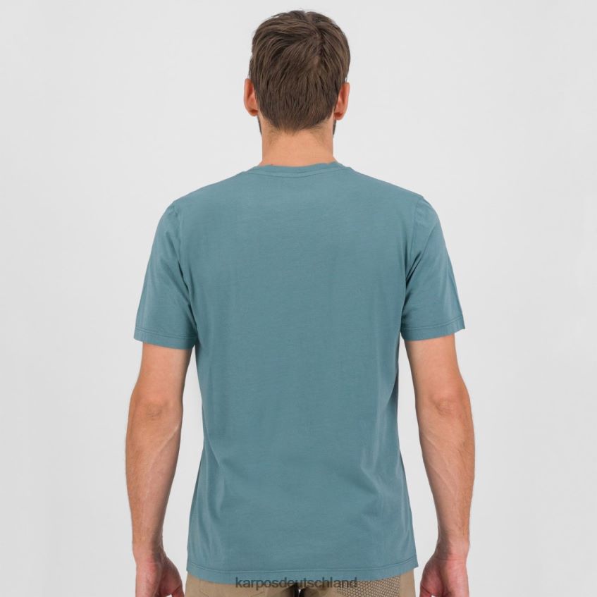T-Shirt| de Karpos Männer Krokus-T-Shirt Nordatlantik ZV820Z404
