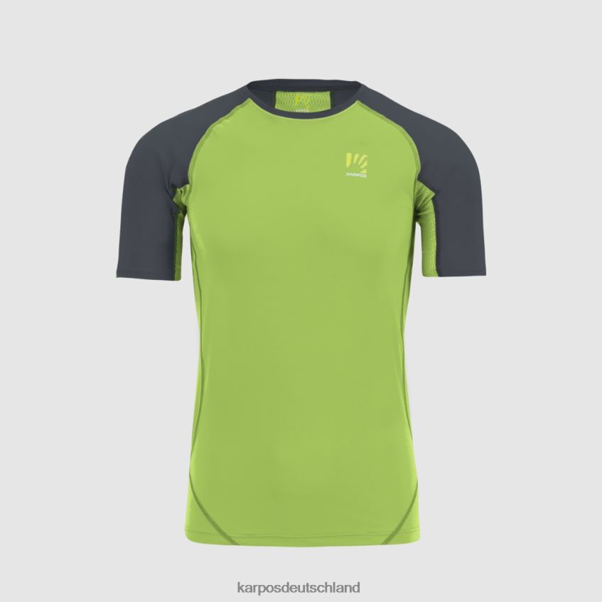 T-Shirt| de Karpos Männer Lavaredo-Trikot Jasmingrün/Ombreblau ZV820Z353
