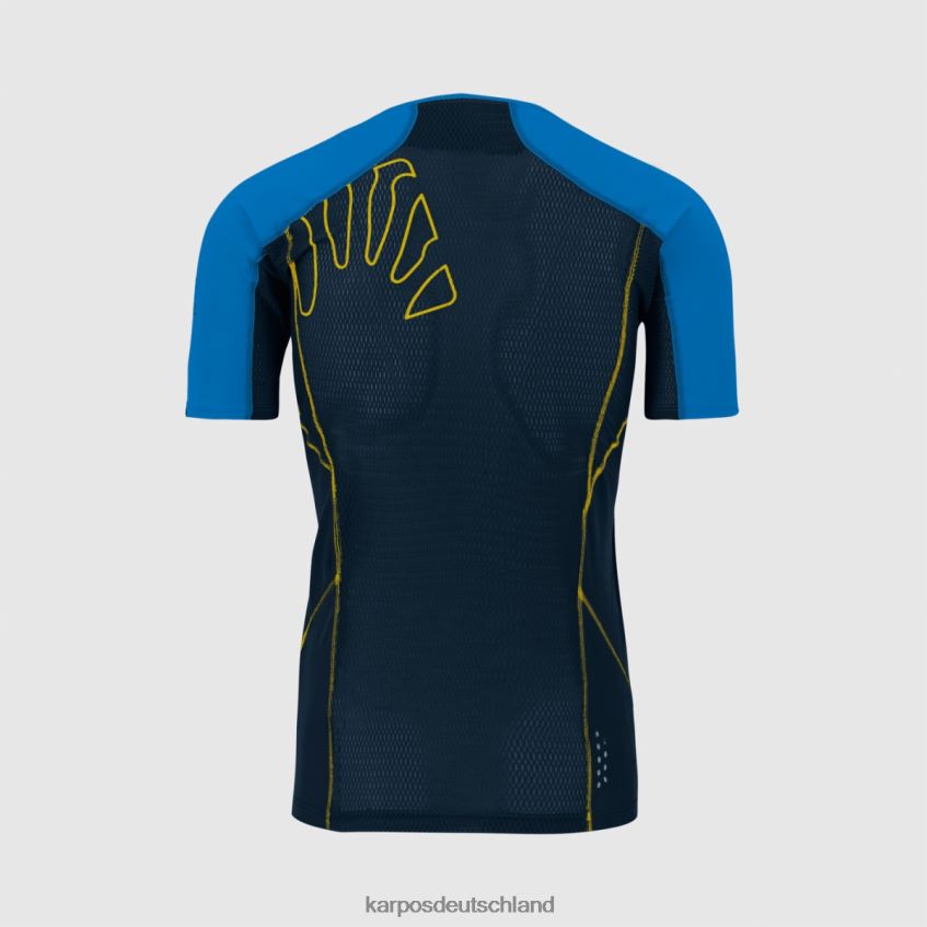 T-Shirt| de Karpos Männer Lavaredo-Trikot Weltraum/Indigo b. ZV820Z354