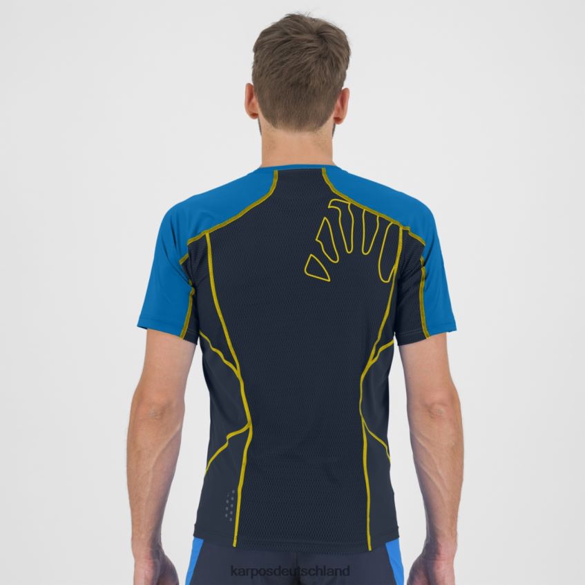 T-Shirt| de Karpos Männer Lavaredo-Trikot Weltraum/Indigo b. ZV820Z354