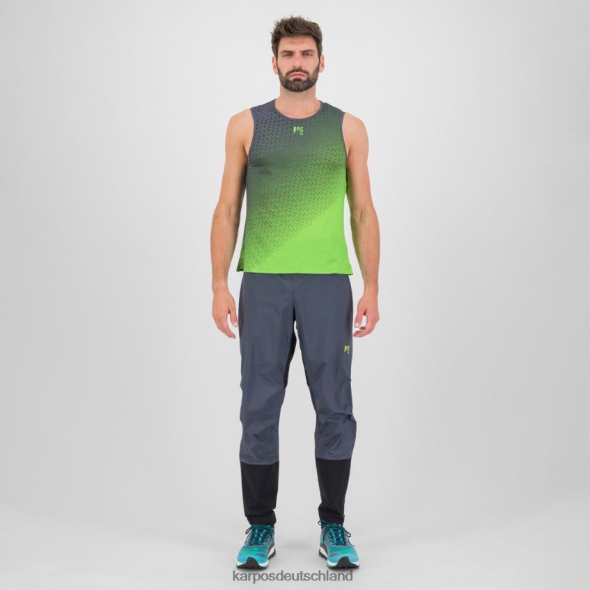 T-Shirt| de Karpos Männer Lavaredo Ultra Tank Jasmingrün/Ombreblau ZV820Z365