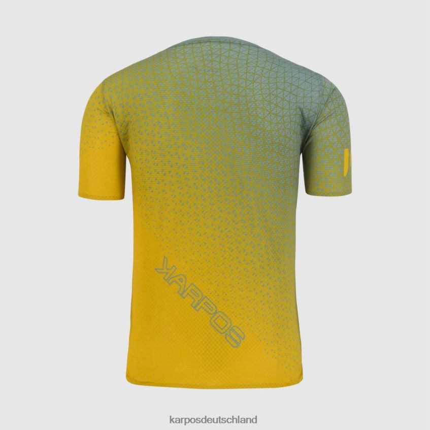 T-Shirt| de Karpos Männer Lavaredo Ultra Tech-Trikot Zitronencurry/dunkler Schiefer ZV820Z324