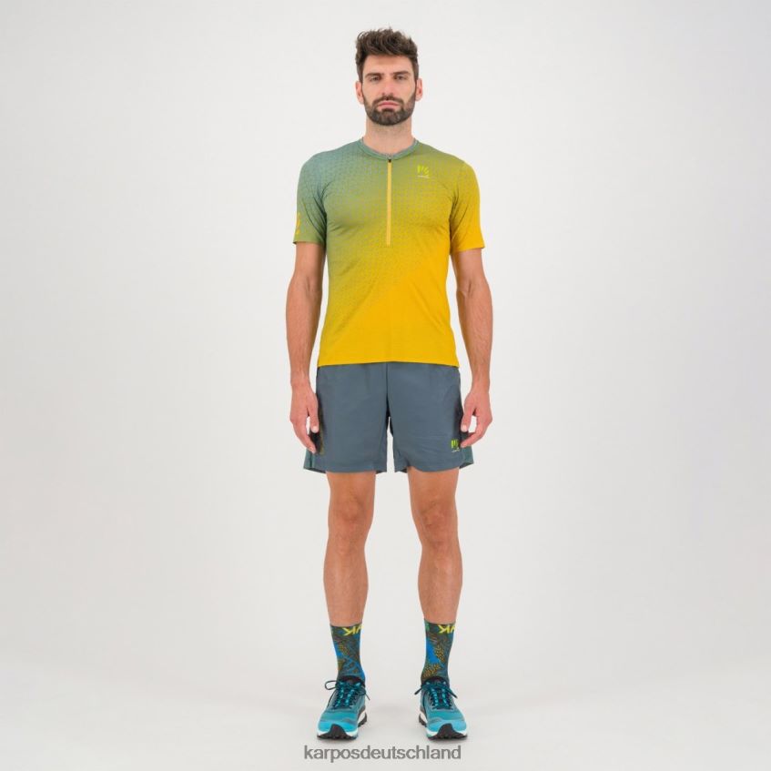 T-Shirt| de Karpos Männer Lavaredo Ultra Tech-Trikot Zitronencurry/dunkler Schiefer ZV820Z324