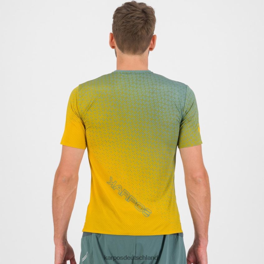 T-Shirt| de Karpos Männer Lavaredo Ultra Tech-Trikot Zitronencurry/dunkler Schiefer ZV820Z324