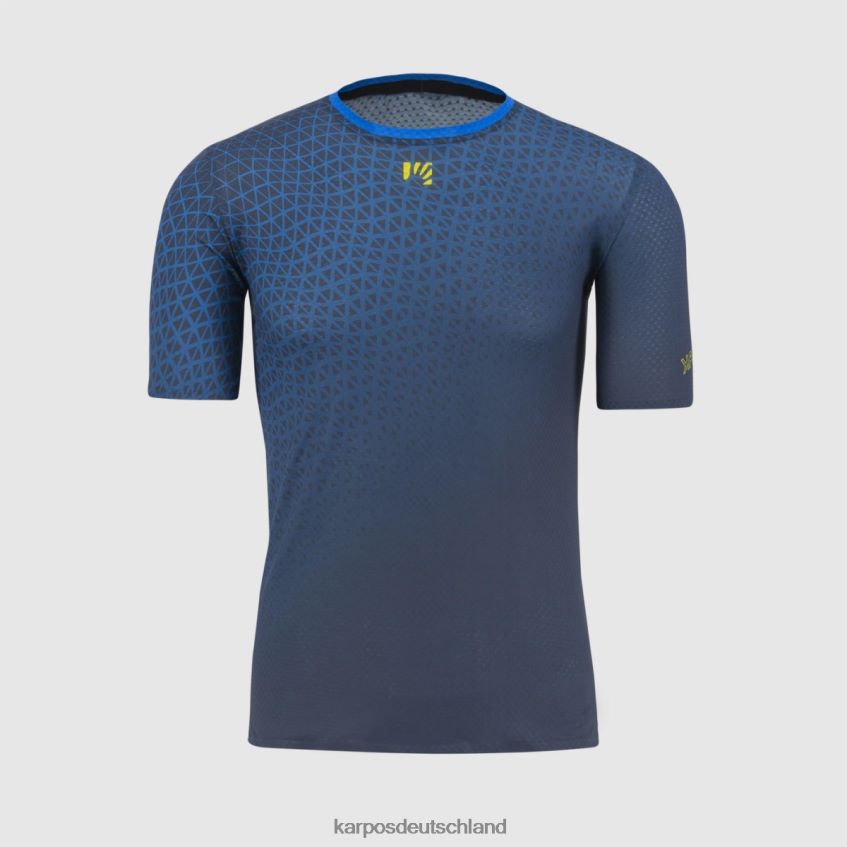 T-Shirt| de Karpos Männer Lavaredo Ultra-Trikot Weltraum/Indigo-Buntung ZV820Z342