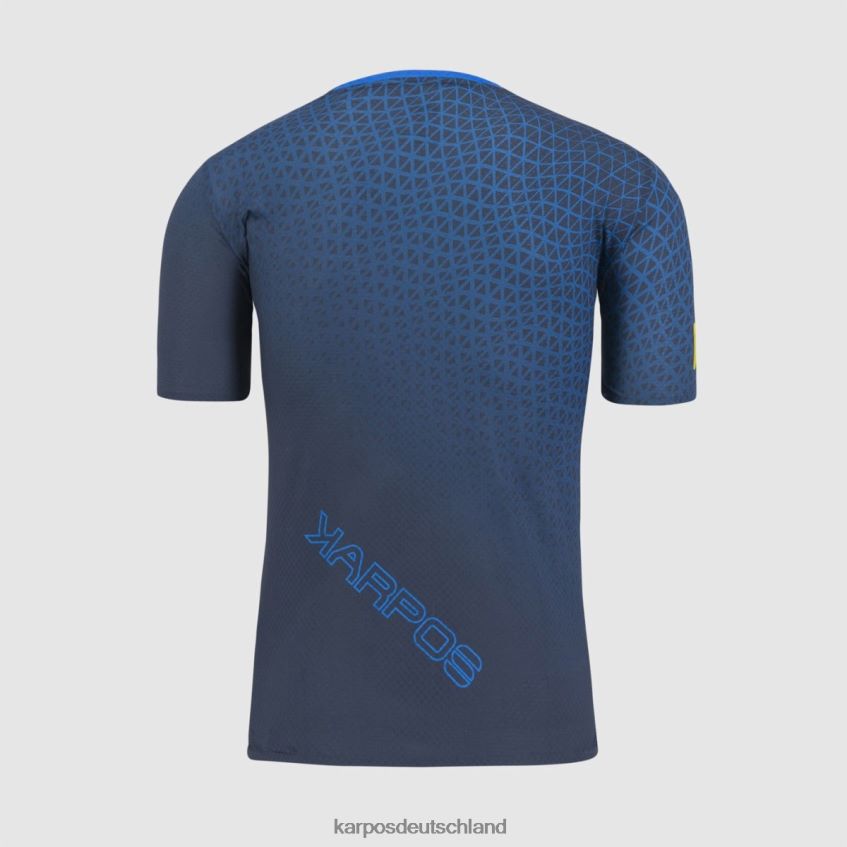 T-Shirt| de Karpos Männer Lavaredo Ultra-Trikot Weltraum/Indigo-Buntung ZV820Z342