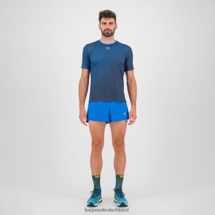 T-Shirt| de Karpos Männer Lavaredo Ultra-Trikot Weltraum/Indigo-Buntung ZV820Z342
