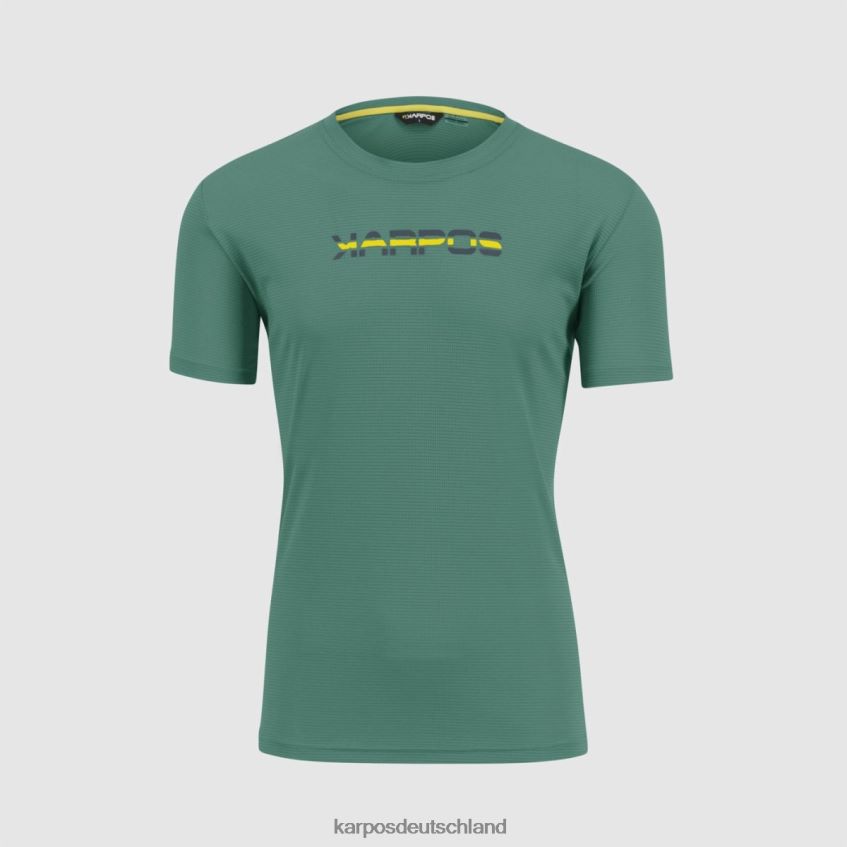 T-Shirt| de Karpos Männer Loma-Trikot Nordatlantik/Zitronen-Curry ZV820Z435