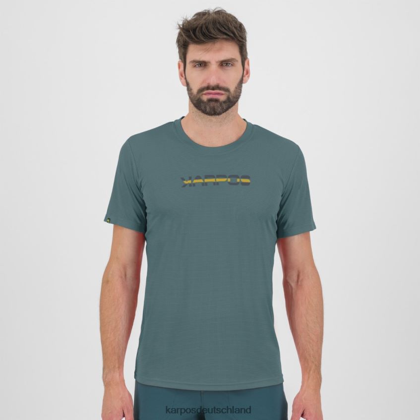 T-Shirt| de Karpos Männer Loma-Trikot Nordatlantik/Zitronen-Curry ZV820Z435
