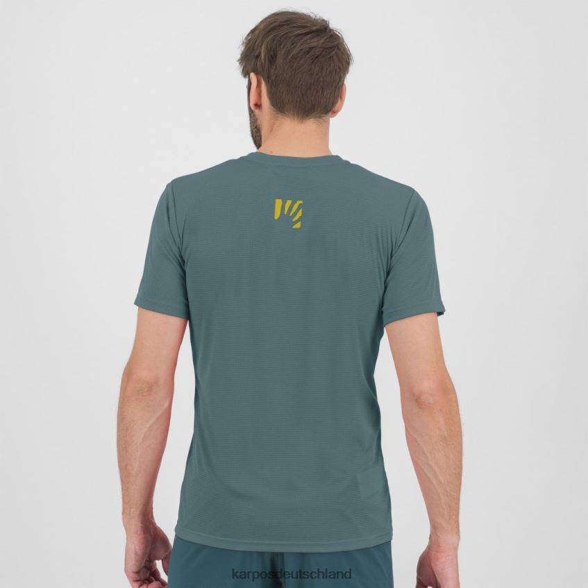 T-Shirt| de Karpos Männer Loma-Trikot Nordatlantik/Zitronen-Curry ZV820Z435