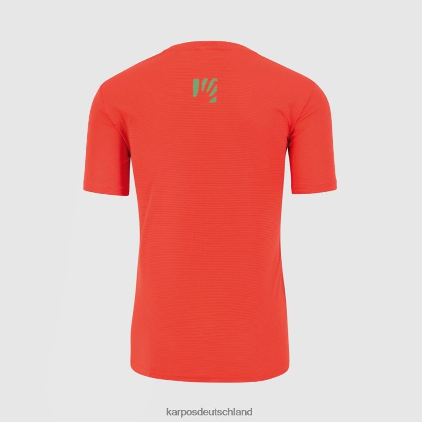 T-Shirt| de Karpos Männer Loma-Trikot Paprika/Seespray ZV820Z428