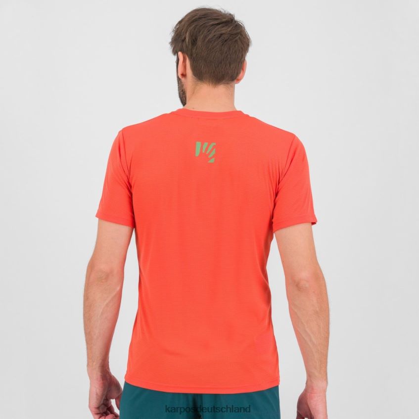 T-Shirt| de Karpos Männer Loma-Trikot Paprika/Seespray ZV820Z428