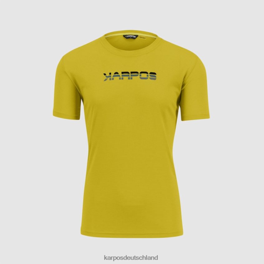 T-Shirt| de Karpos Männer Loma-Trikot Zitronencurry/Nordatlantik ZV820Z429