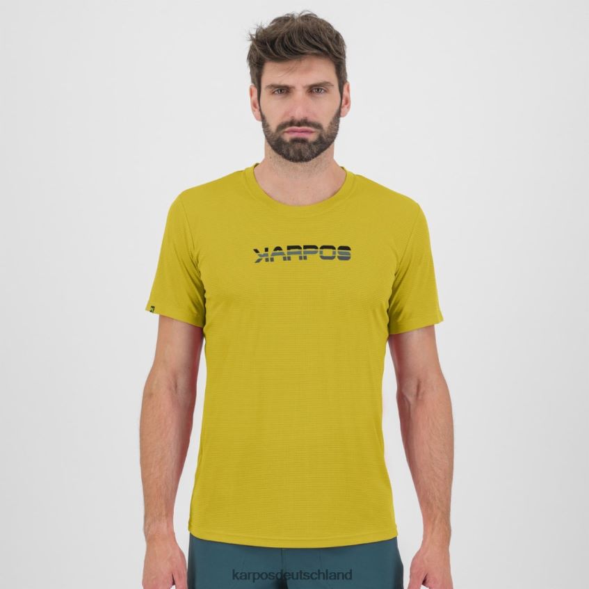 T-Shirt| de Karpos Männer Loma-Trikot Zitronencurry/Nordatlantik ZV820Z429
