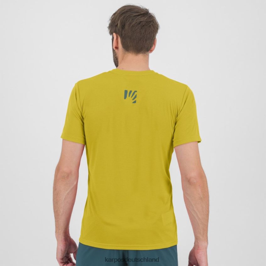 T-Shirt| de Karpos Männer Loma-Trikot Zitronencurry/Nordatlantik ZV820Z429