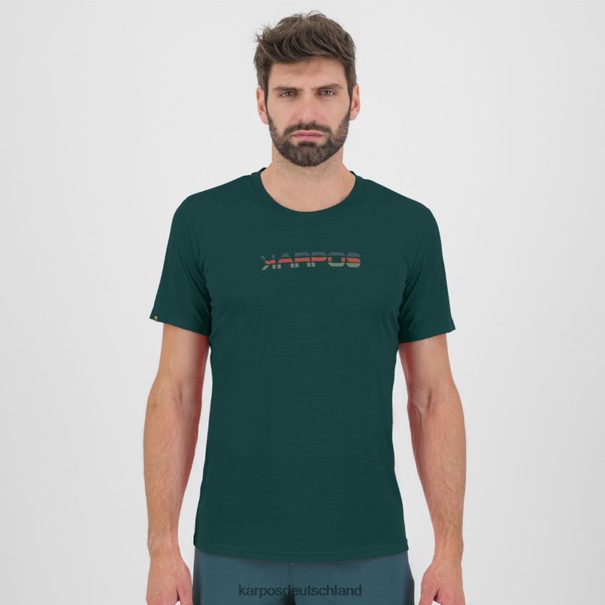 T-Shirt| de Karpos Männer Loma-Trikot dunkles Meer/Paprika ZV820Z433