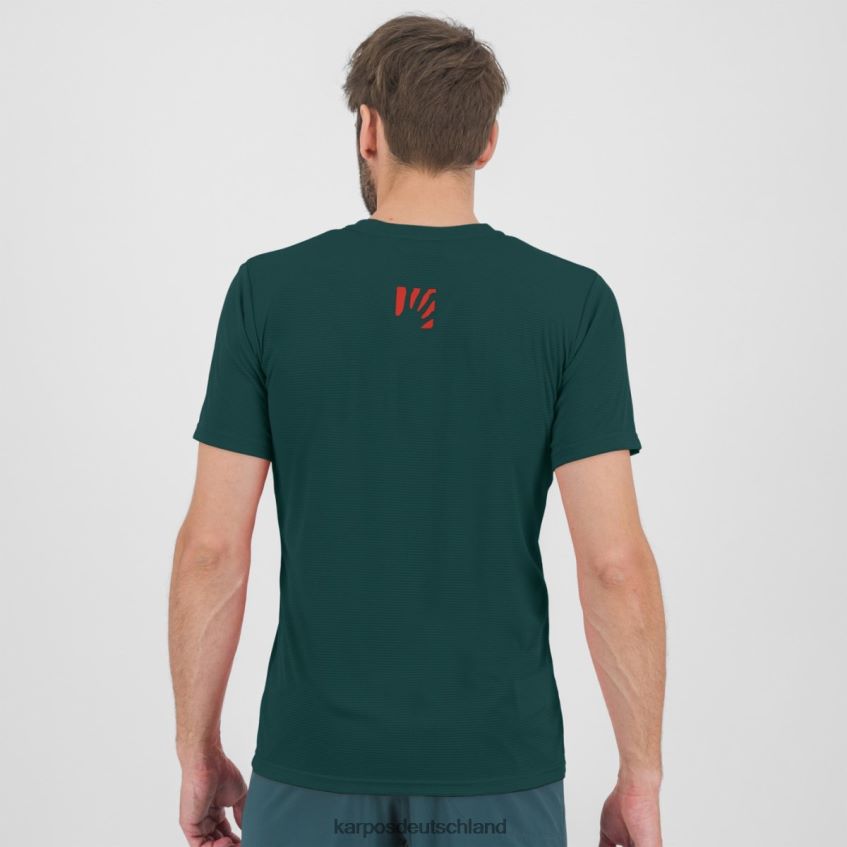 T-Shirt| de Karpos Männer Loma-Trikot dunkles Meer/Paprika ZV820Z433