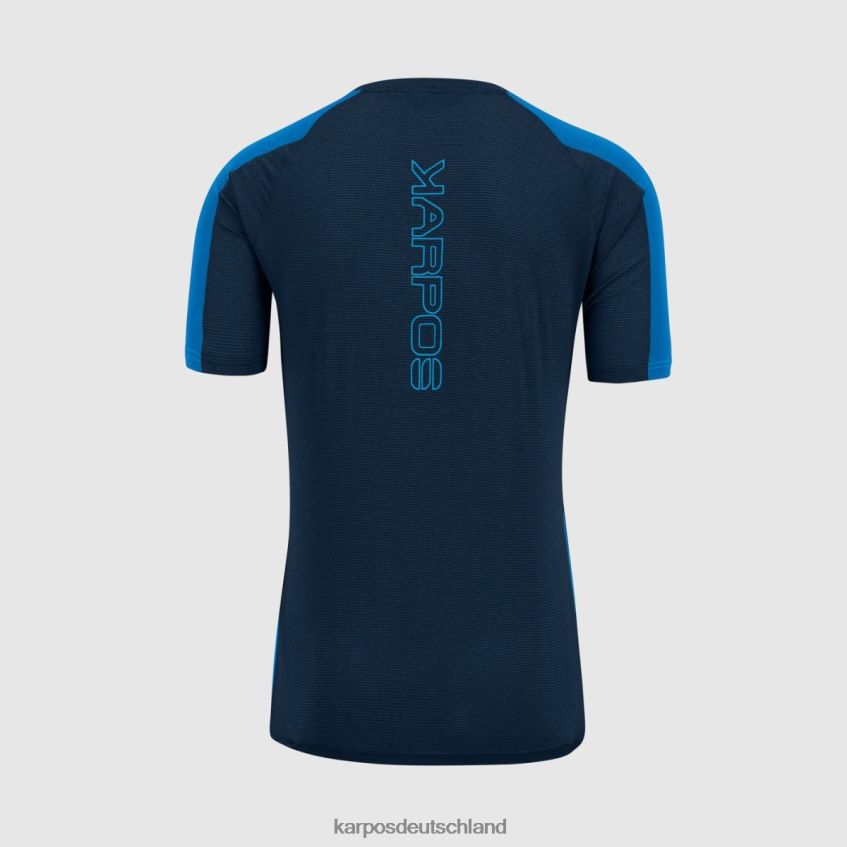 T-Shirt| de Karpos Männer Nuvolau-Trikot Weltraum/Indigo-Buntung ZV820Z372