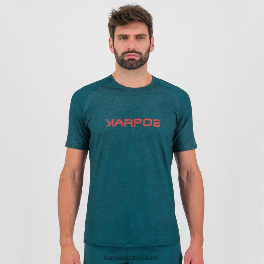 T-Shirt| de Karpos Männer Prato-Piazza-Trikot dunkles Meer/Balsam/Paprika ZV820Z356