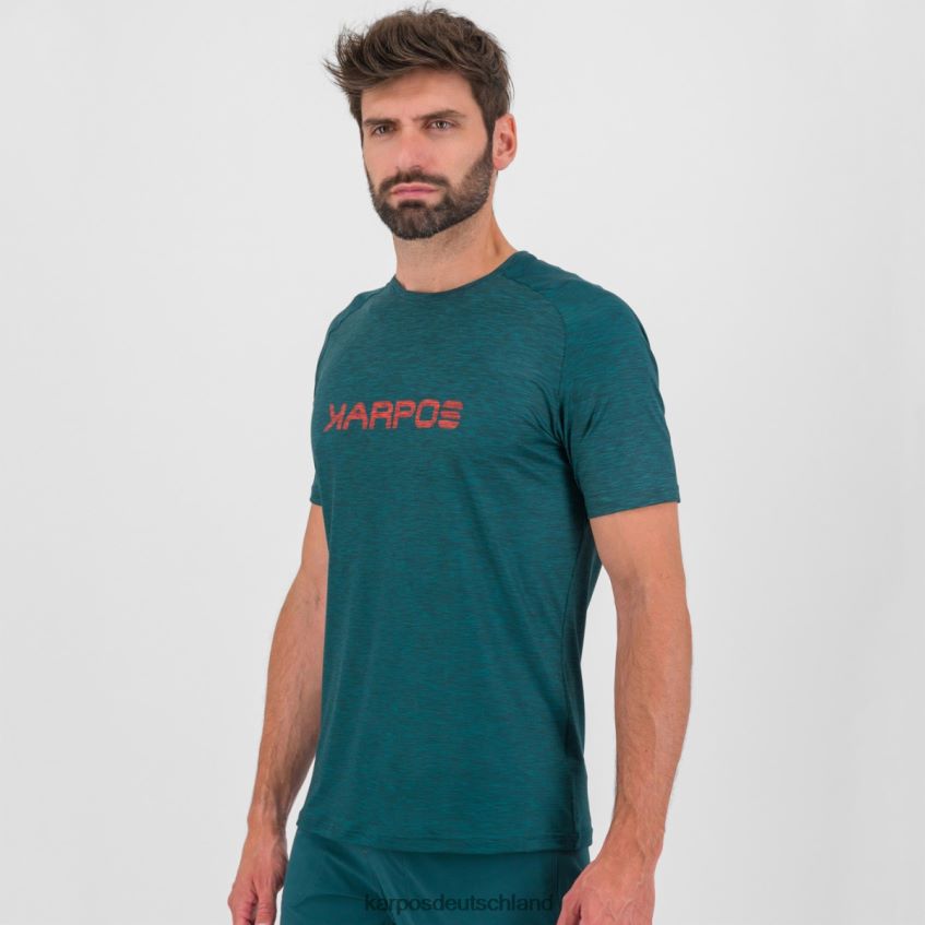 T-Shirt| de Karpos Männer Prato-Piazza-Trikot dunkles Meer/Balsam/Paprika ZV820Z356