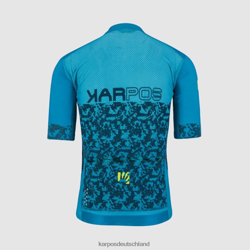 T-Shirt| de Karpos Männer Sprungtrikot emailliert b/refl.teich/gelb fluo ZV820Z302