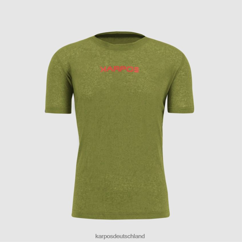 T-Shirt| de Karpos Männer Totoga-Hanf-T-Shirt Guacamole ZV820Z344