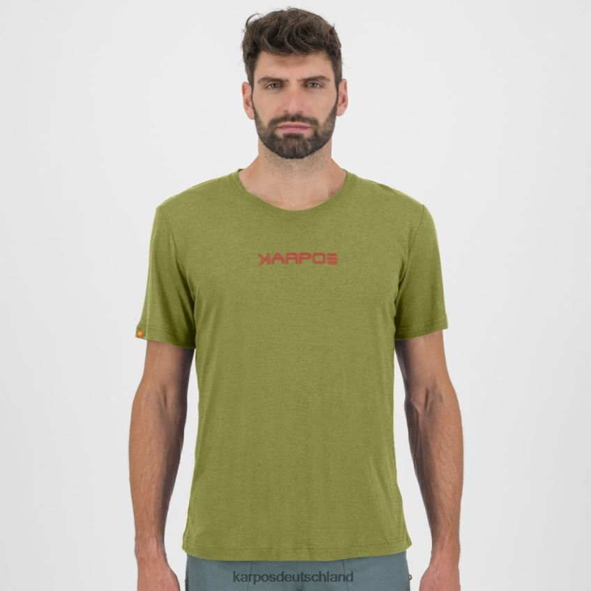 T-Shirt| de Karpos Männer Totoga-Hanf-T-Shirt Guacamole ZV820Z344