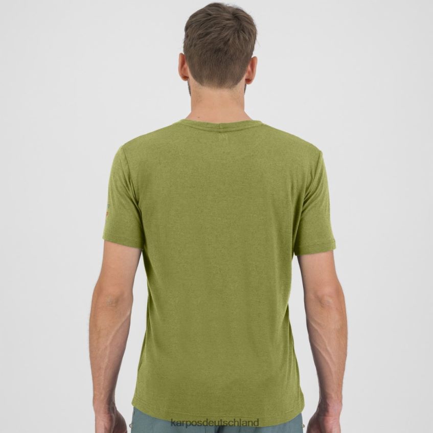 T-Shirt| de Karpos Männer Totoga-Hanf-T-Shirt Guacamole ZV820Z344