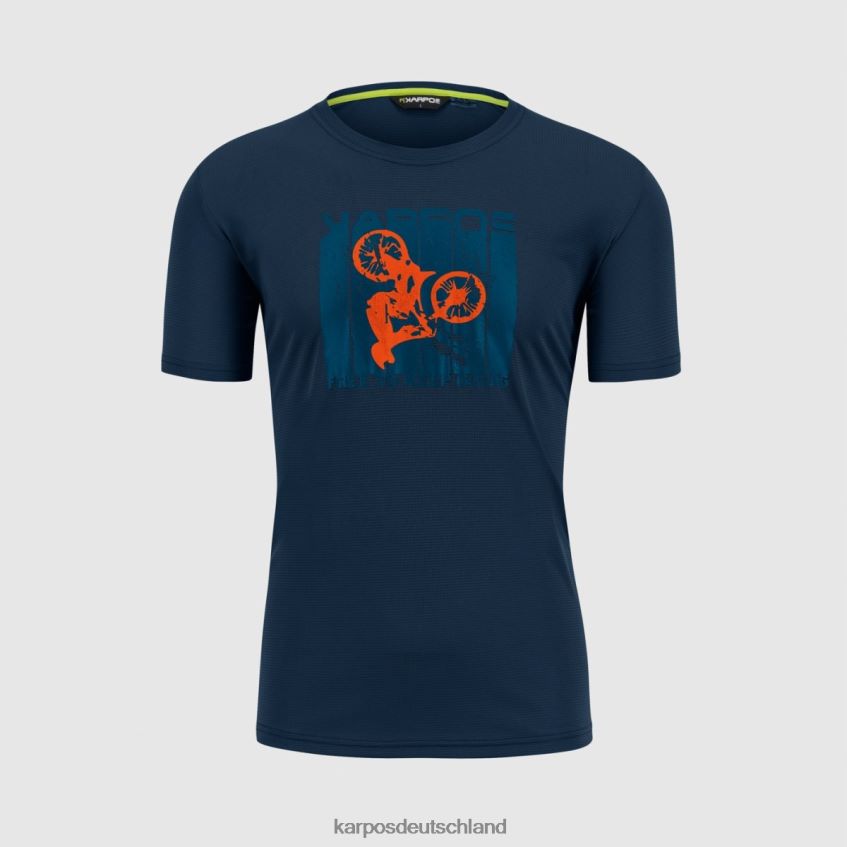 T-Shirt| de Karpos Männer Val Federia T-Shirt Weltraumdruck 2 ZV820Z389