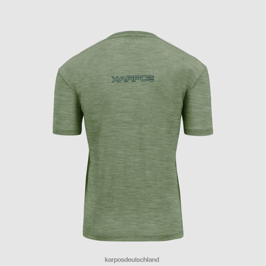 T-Shirt| de Karpos Männer Verdana-Merino-T-Shirt Meeresspray ZV820Z345