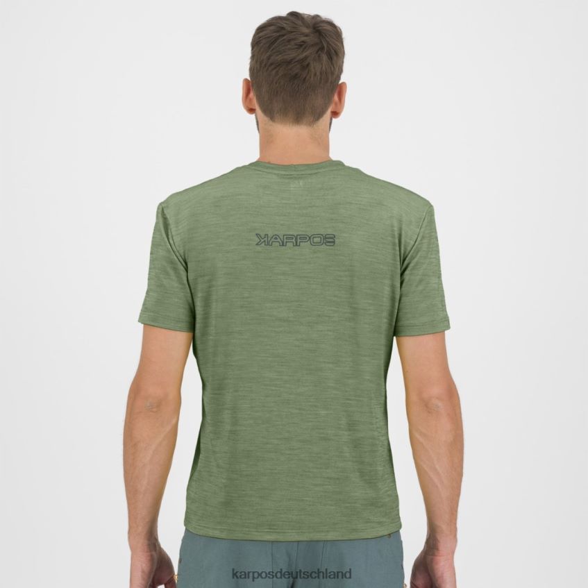 T-Shirt| de Karpos Männer Verdana-Merino-T-Shirt Meeresspray ZV820Z345