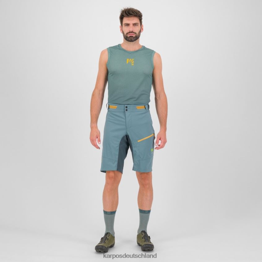 T-Shirt| de Karpos Männer Verve Mesh ärmellos dunkler Schiefer/Nordatlantik ZV820Z385