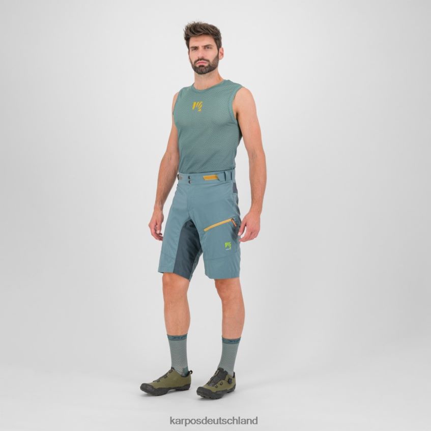 T-Shirt| de Karpos Männer Verve Mesh ärmellos dunkler Schiefer/Nordatlantik ZV820Z385