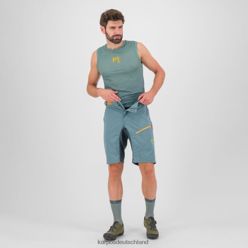 T-Shirt| de Karpos Männer Verve Mesh ärmellos dunkler Schiefer/Nordatlantik ZV820Z385