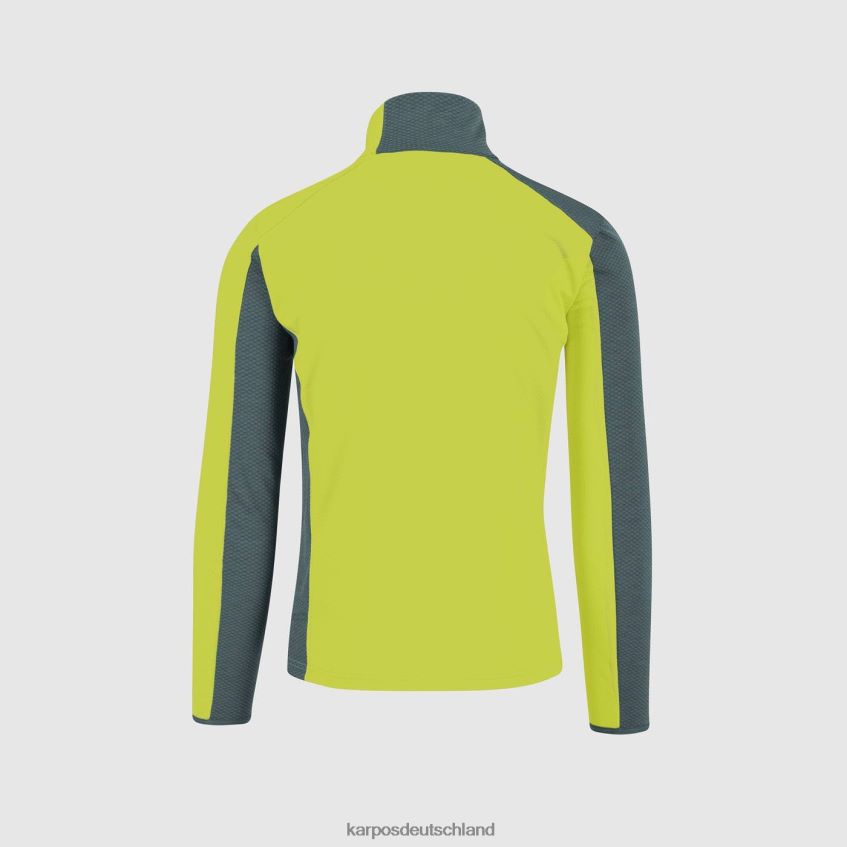 Vlies| de Karpos Männer Cherz-Fleece Nordatlantik/Kiwi Colada ZV820Z185