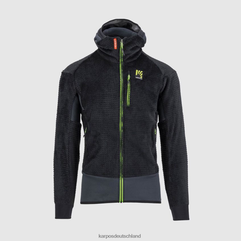 Vlies| de Karpos Männer K-Performance H-Loft-Fleece Schwarz ZV820Z165