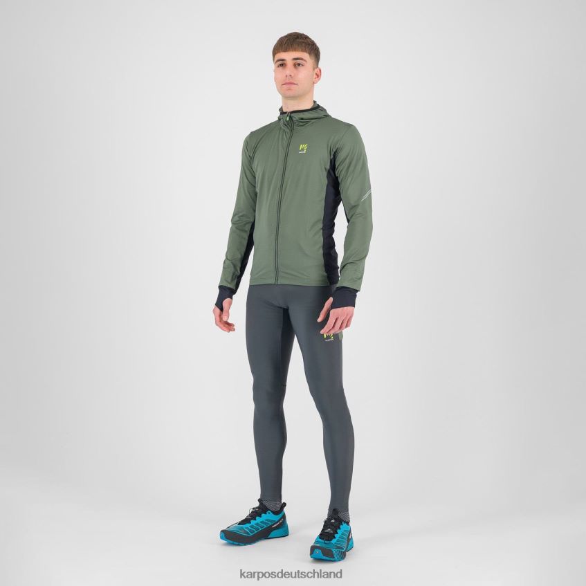 Vlies| de Karpos Männer Lavaredo Evo-Fleece Thymian/schwarz ZV820Z200