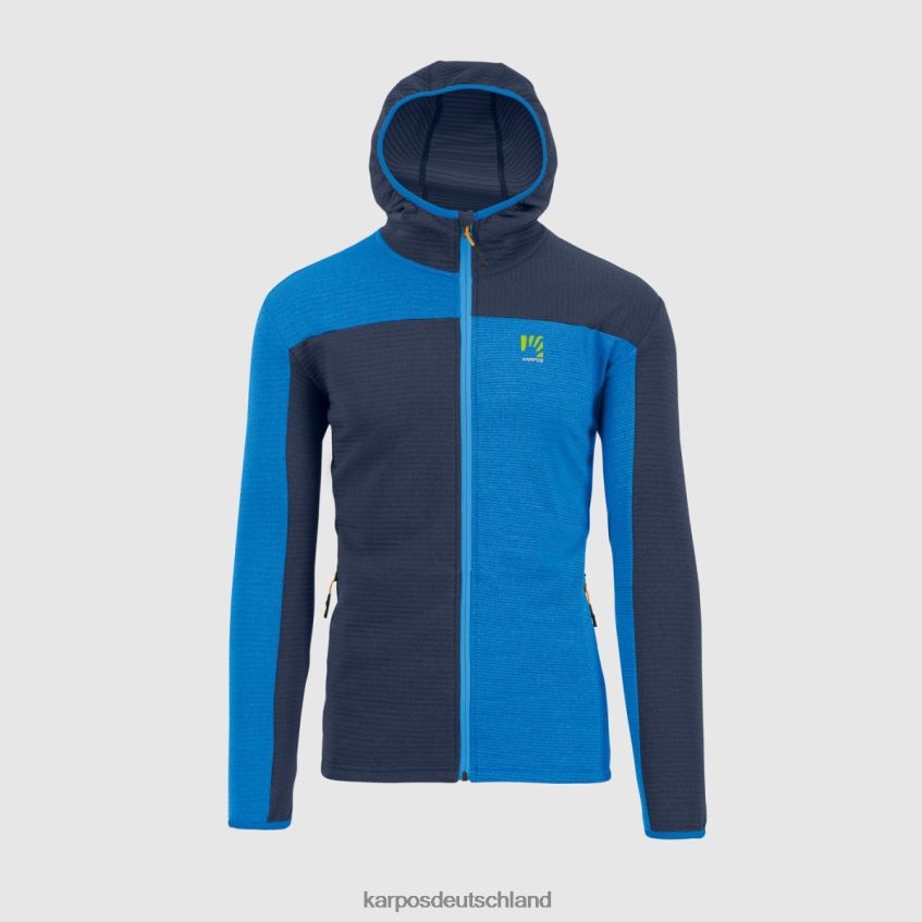 Vlies| de Karpos Männer Nuvolau-Fleece Indigo b./Weltraum ZV820Z234