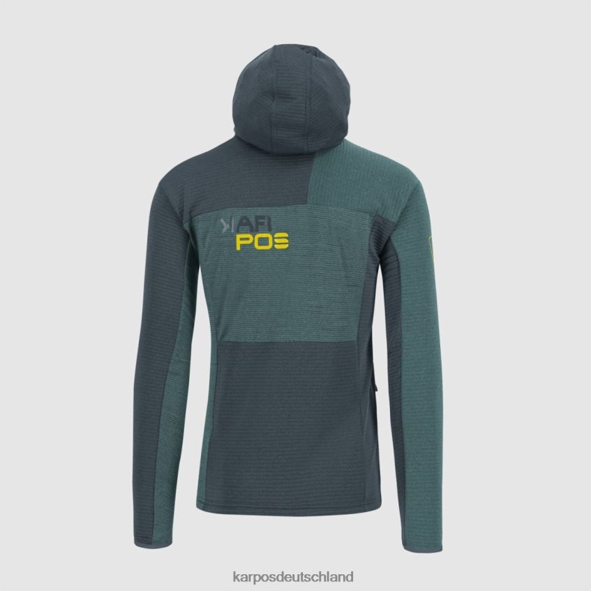 Vlies| de Karpos Männer Nuvolau-Fleece Nordatlantik/dunkler Schiefer ZV820Z237