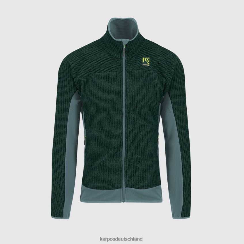 Vlies| de Karpos Männer Rocchetta-Fleece Wald/Nordatlantik ZV820Z256