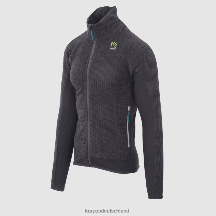 Vlies| de Karpos Männer Rocchetta-Fleece dunkelgrau ZV820Z257