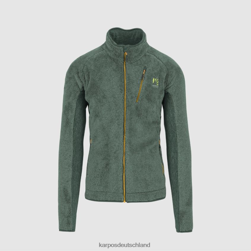 Vlies| de Karpos Männer Scheitelvlies Rauchkiefer/Dschungelgrün ZV820Z192