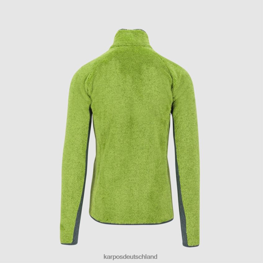 Vlies| de Karpos Männer Scheitelvlies lindgrün/dunkler Schiefer ZV820Z194